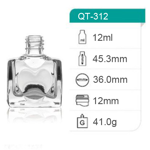 NAIL POLISH GLASS BOTTLE
